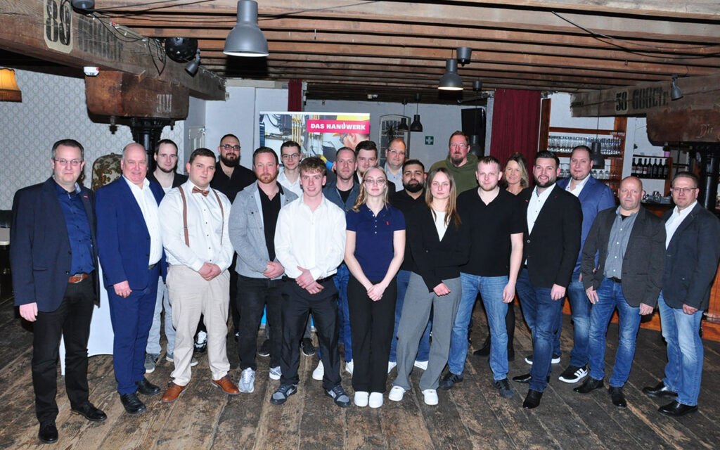 Freisprechung der Installateur- und Heizungsbauer-Innung Leer im Leeraner Zollhaus