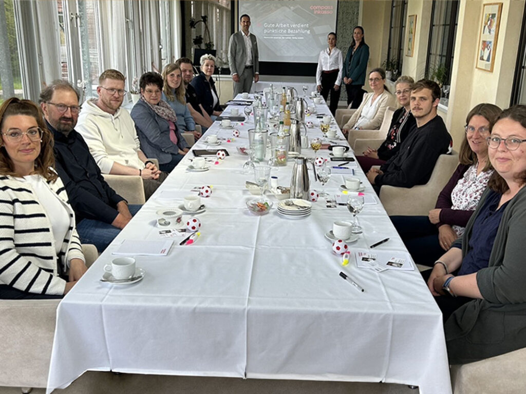 Fachseminar: „Gute Arbeit verdient pünktliche Bezahlung!“