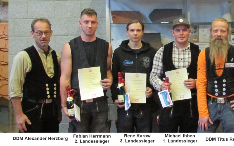 Landesleistungswettbewerb 2019 der Dachdecker
