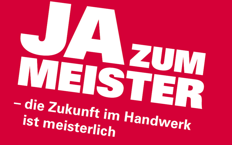 Ja zum Meister