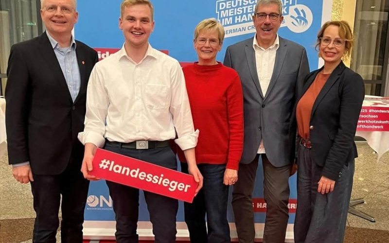 Doppelter Erfolg für die Tischlerinnung Leer