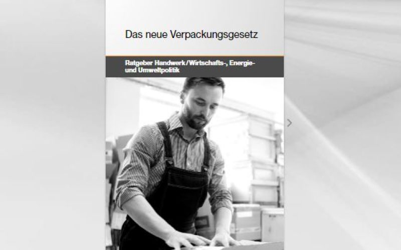 ZDH Flyer Verpackungsgesetz